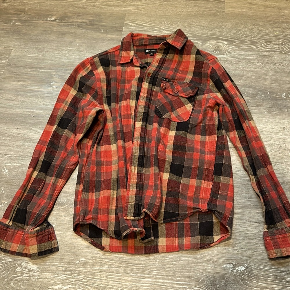 Matix flannel.